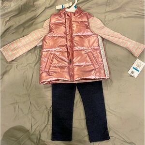 Calvin Klein toddler 3 piece set. NEW WITH TAGS
